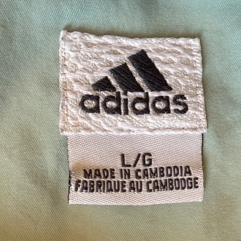 Adidas ClimaShell Wind Golf Pullover Brunswick Plantation Sage Green Mens Large